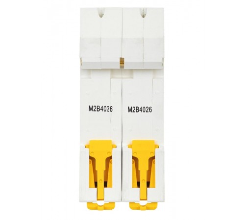 Выключатель автоматический двухполюсный M06N 2P B 40А 6кА ARMAT  AR-M06N-2-B040  IEK