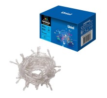 Гирлянда светодиодная  с контроллером  ULD-S0500-050/DTA MULTI IP20   5м. 50 диодов. мультиколор. шнур прозр..  UL-00005250  Uniel