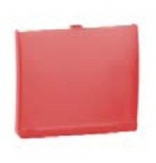 Simon 44 Aqua Накладка декоративная сменная для рамки под ориентационный светильник, S44 Aqua, прозрачный красный  4400092-096  Simon