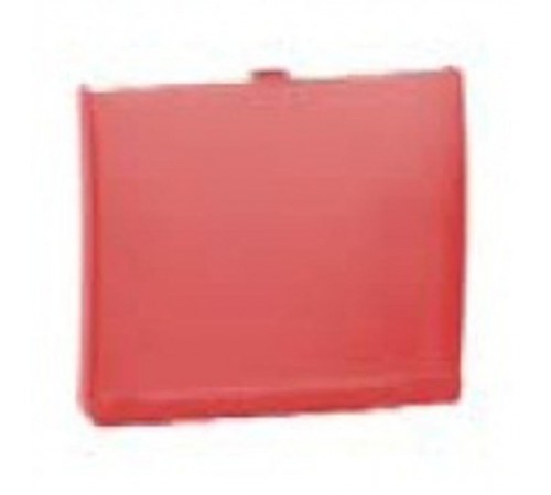 Simon 44 Aqua Накладка декоративная сменная для рамки под ориентационный светильник, S44 Aqua, прозрачный красный  4400092-096  Simon