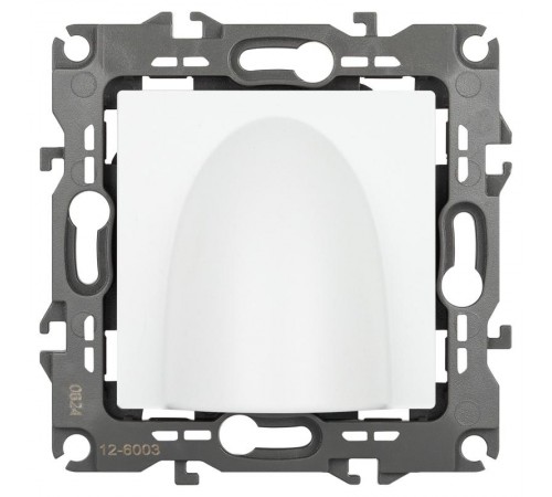 Вывод кабеля ЭРА Серия 12 12-6003-01М , белый матовый   Б0065754  ЭРА