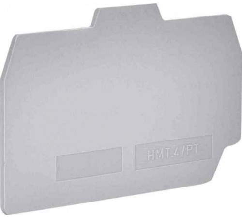 HMT.4/PTGR, торцевой изолятор серый для HMM.4  ZHM251GR  DKC