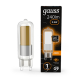 Лампа светодиодная LED 3,5Вт G9 AC220-240В 3000К Glass  107809103  Gauss