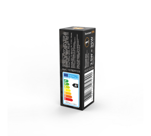 Лампа светодиодная LED 3,5Вт G9 AC220-240В 3000К Glass  107809103  Gauss