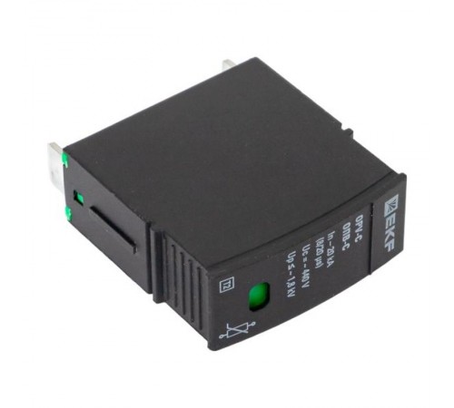 Сменный модуль к ОПВ-C In-20кА 440В с сигнализацией  opv-c-module EKF