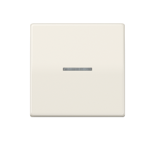 Клавиша для выключателя с окошком для подсветки; термопласт; слоновая кость  AS591KO5BF  Jung