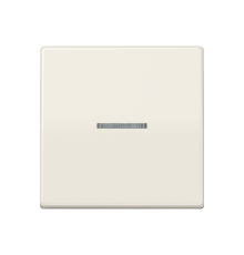 Клавиша для выключателя с окошком для подсветки; термопласт; слоновая кость  AS591KO5BF  Jung