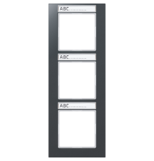 Рамка 3-кратная AC583BFNAANM Jung