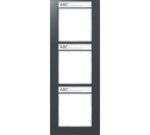 Рамка 3-кратная AC583BFNAANM Jung