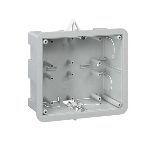 Simon Connect Монтажная коробка на 2 S-модуля Сима Классик, скрытый монтаж глубина 60мм  SM260  Simon