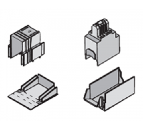 Комплект клеммных крышек OZXB3K комплект = 3 крышки  C1SCA022264R0440  ABB