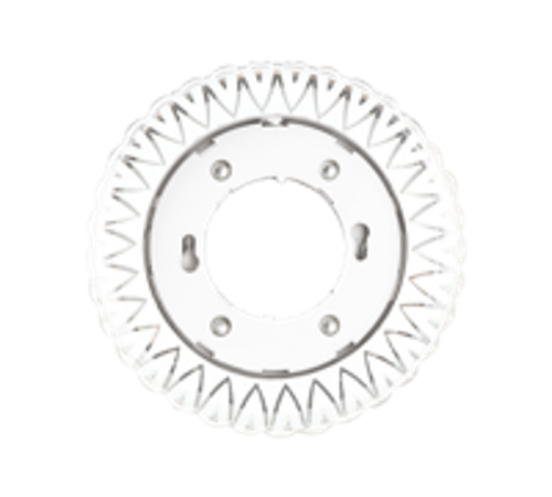 Светильник точечный встраиваемый под лампу PGX53d ER41-Epoxy с подсветкой  .5026261  Jazzway