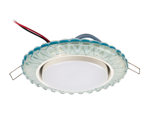 Светильник точечный встраиваемый под лампу PGX53d ER41-Epoxy с подсветкой  .5026261  Jazzway