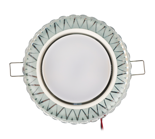 Светильник точечный встраиваемый под лампу PGX53d ER41-Epoxy с подсветкой  .5026261  Jazzway