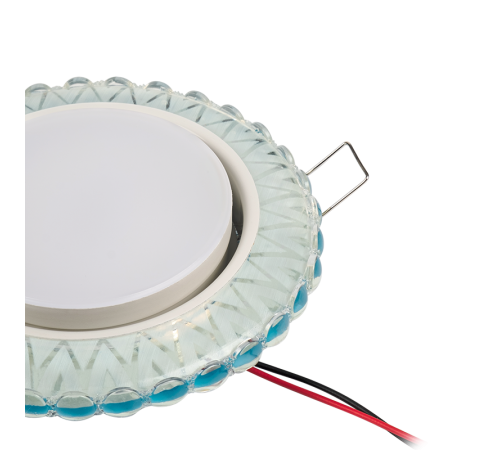 Светильник точечный встраиваемый под лампу PGX53d ER41-Epoxy с подсветкой  .5026261  Jazzway