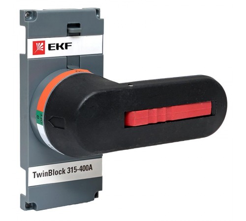 Рукоятка управления для прямой установки на рубильники TwinBlock 315-400А  tb-315-400-fh  EKF