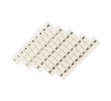 Маркеры для JXB-ST 1,5 с нумерацией 1-50 (100 шт.) EKF PROxima  zb-st-1.5-1-50  EKF