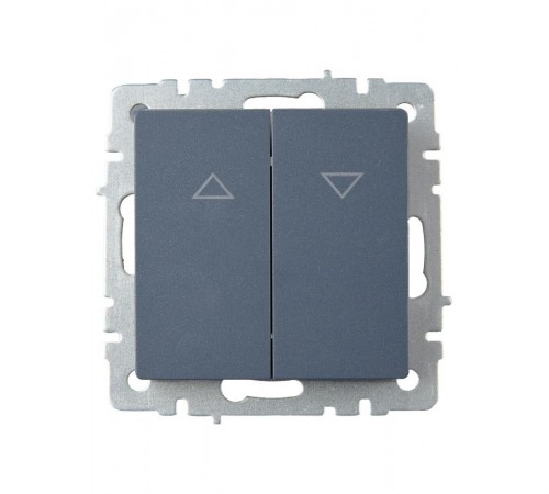 BRITE Выключатель жалюзи 10А ВС10-1-5-БрМ маренго   BR-V15-0-10-K35  IEK