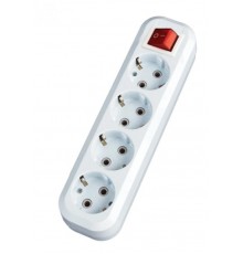 Колодка 4 гн. 16А 3,5кВт c выкл. с/з Эксперт EKF PROxima  AKB16-4i  EKF