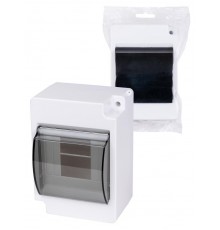 Бокс пластиковый навесной КМПн-2/4 для наружной установки с п/прозрачной крышкой, IP30, (ВхШхГ) 140х97х80мм НАРОДНЫЙ  SQ0907-0602  TDM