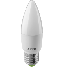 Лампа светодиодная 90 539 OLL-C37-9-230-2.7K-E27-FR (PRO 90-240 В)  90539  ОНЛАЙТ