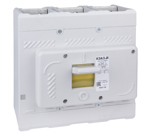 Выключатель автоматический ВА57-39-340010-800А-6300-690AC-УХЛ3   256689  КЭАЗ