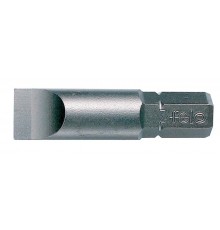 Бита специальная плоская шлицевая серия Industrial SL8,0х1,2 длина 32мм посадка С8 5/16", 10шт  07080410  Felo