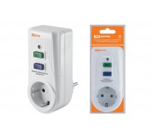 Выключатель дифференциальный (УЗО) УЗО-Р-IP40-16-30 (в розетку) 16А 30мА IP40  SQ1512-0002  TDM