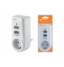 Выключатель дифференциальный (УЗО) УЗО-Р-IP40-16-30 (в розетку) 16А 30мА IP40  SQ1512-0002  TDM