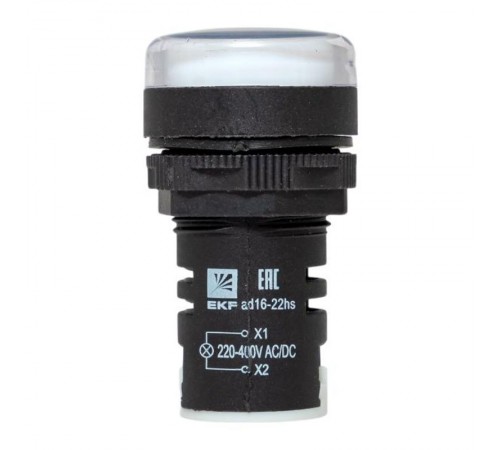 Матрица светодиодная AD16-22HS белый 220-400 В AC/DC  ledm-ad16-w-230acdc  EKF
