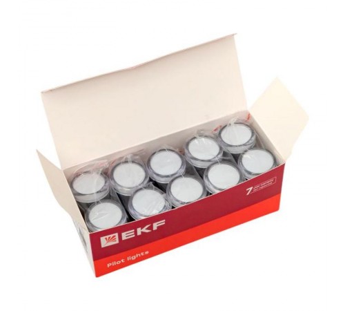 Матрица светодиодная AD16-22HS белый 220-400 В AC/DC  ledm-ad16-w-230acdc  EKF