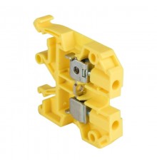 Колодка клеммная JXB-4/35 желтая EKF PROxima  plc-jxb-4/35y  EKF