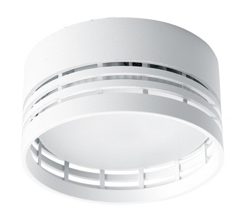 Светильник потолочный под лампу макс 12W, 230V, GX53, белый, HL354  41505  FERON