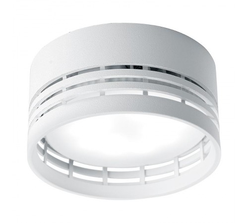 Светильник потолочный под лампу макс 12W, 230V, GX53, белый, HL354  41505  FERON