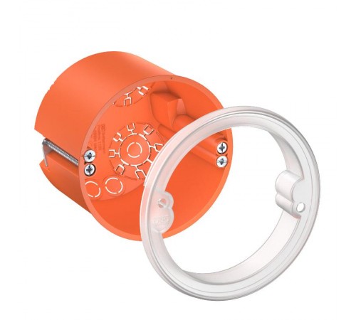 Коробка монтажная HG 61-AD-IP 74мм H61мм для полых стен под стандарт CEE/PERILEX с уплотнителем  2003819  OBO Bettermann