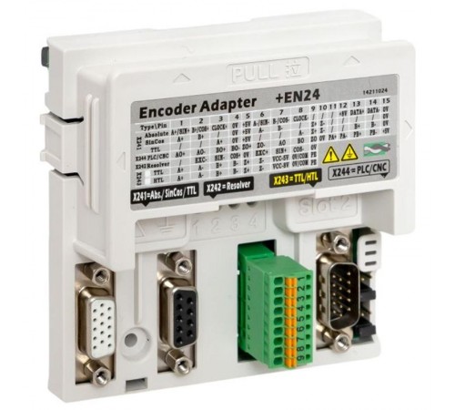 Карта расширения для подключения энкодера Absolute/SinCos/TTL/HTL/Resolver для преобразователя частоты PRO-Drive PD-500   PD-500-ACC-EN24  EKF
