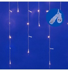 Бахрома с коннекторами светодиодная  с контроллером  ULD-B3010-200/TTK WARMWHITE-WHITE IP44 , 3 м. 200 диодов, шнур прозр., соед  UL-00003949  Uniel