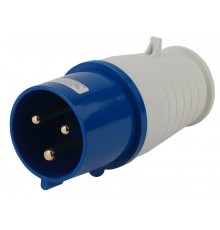 Вилка переносная 023 2Р+РЕ 32А 220В IP44  Б0032852  ЭРА