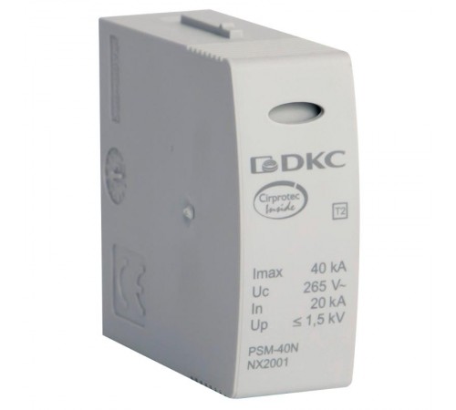 Модуль сменный к УЗИП, класс II, N-PE, 4  NX2001  DKC