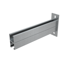 Cтрат-консоль двойная усиленная 41х41 L400 s:2,5 мм HD  2KSSU41-400 HD  КМ-профиль