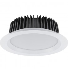 Светильник светодиодный встраиваемый AL253, 12W, 1080Lm, 4000K, 90 градусов, белый  32625  FERON