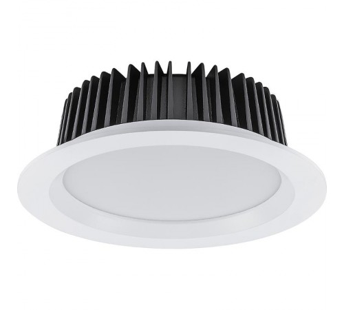 Светильник светодиодный встраиваемый AL253, 12W, 1080Lm, 4000K, 90 градусов, белый  32625  FERON