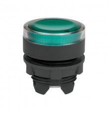 Головка кнопки OptiSignal D22 A5-PL-3 с подсветкой зеленая пластик ZB5AW333 332306 КЭАЗ