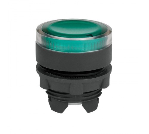 Головка кнопки OptiSignal D22 A5-PL-3 с подсветкой зеленая пластик ZB5AW333 332306 КЭАЗ