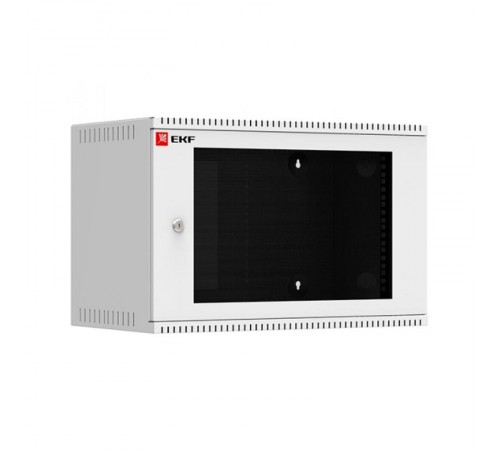 Шкаф телекоммуникационный настенный 6U (600х350) дверь стекло, Astra A серия EKF Basic    ITB6G350   EKF 