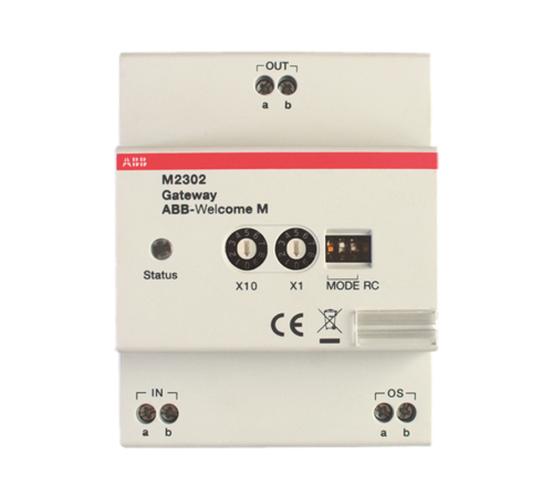 Видео-смеситель для подключения дополнительных станций вызова, 1U  2TMA020070N0011  ABB