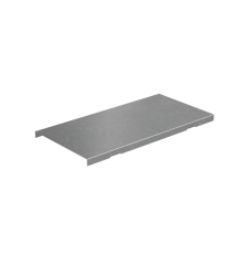 Крышка на верт. Т-ответвитель переходник 100-50 мм с разворотом трассы на 90 гр. "ПЛЮС" (нижняя часть меньше исходной)  KTDPSplus90-100-50   КМ-проф