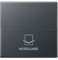 Накладка-картодержатель для балансирных механизмов 531U, 532U, 533U, 534U; термопласт; матовый антрацит; A500  A590CARDANM  Jung