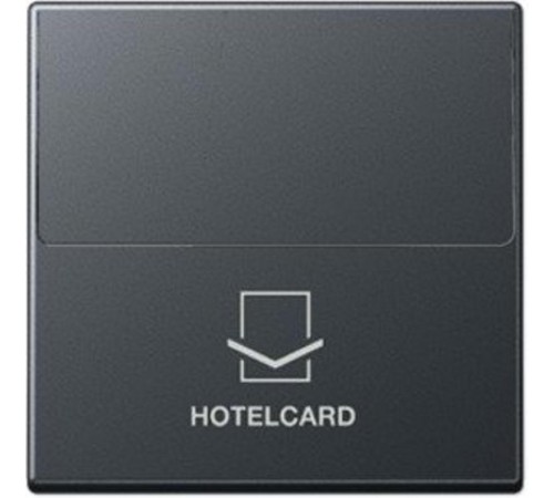 Накладка-картодержатель для балансирных механизмов 531U, 532U, 533U, 534U; термопласт; матовый антрацит; A500  A590CARDANM  Jung