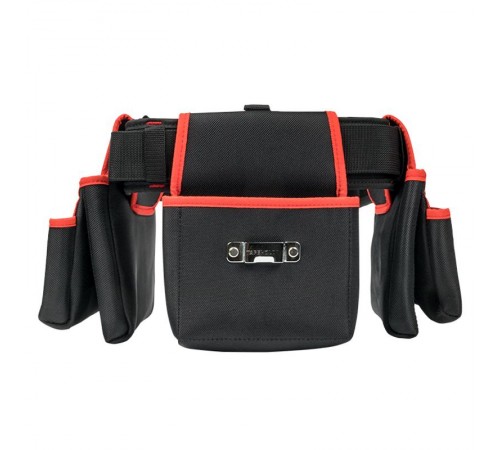 Сумка-пояс двухсекционная усиленная с двухшпеньковым ремнем С-12 Master  c-12  EKF